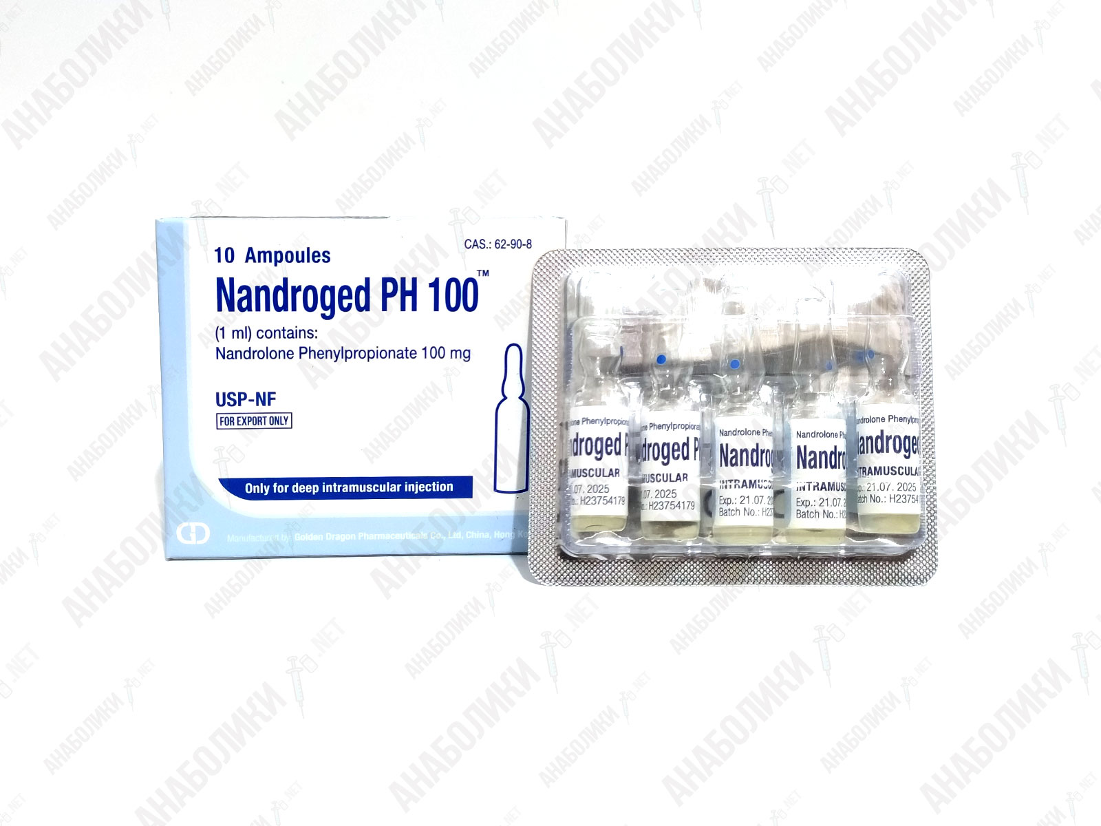 NANDROGED-PH 1ml 100mg/ml GOLDEN DRAGON