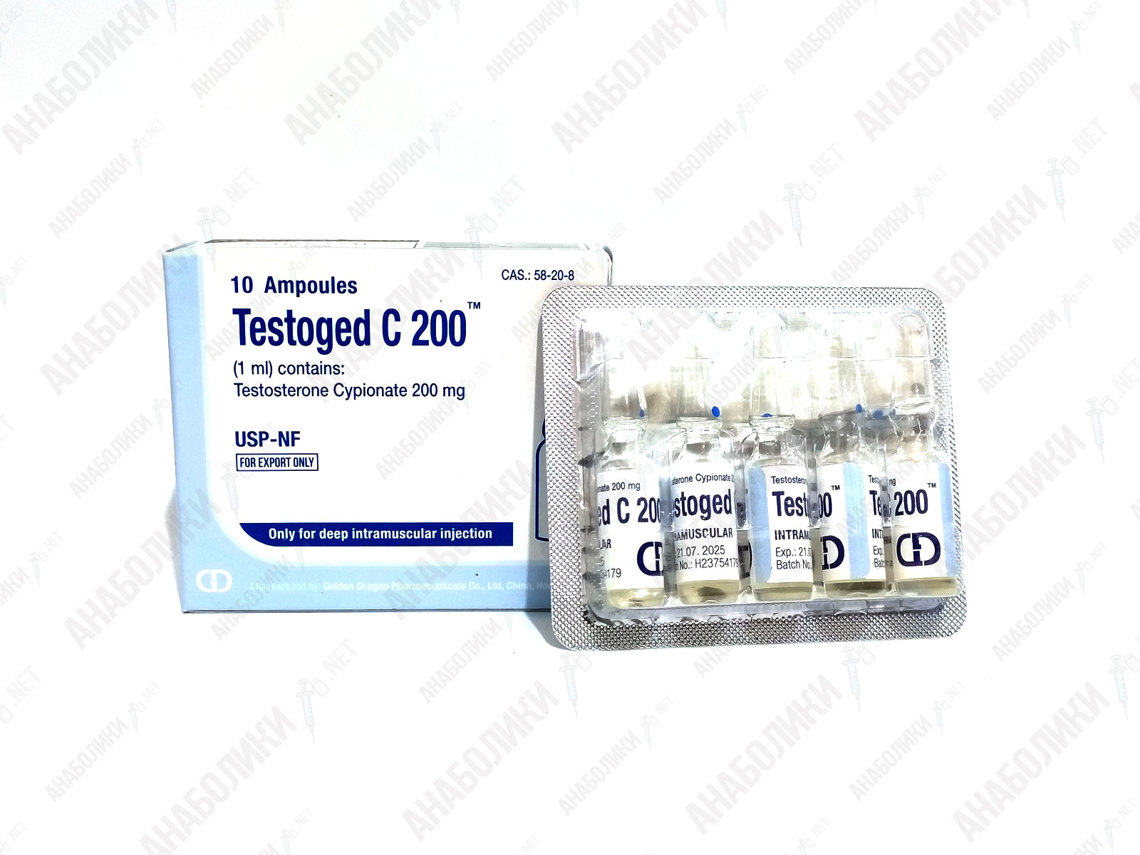 TESTOGED-C 1ml 200mg/ml GOLDEN DRAGON