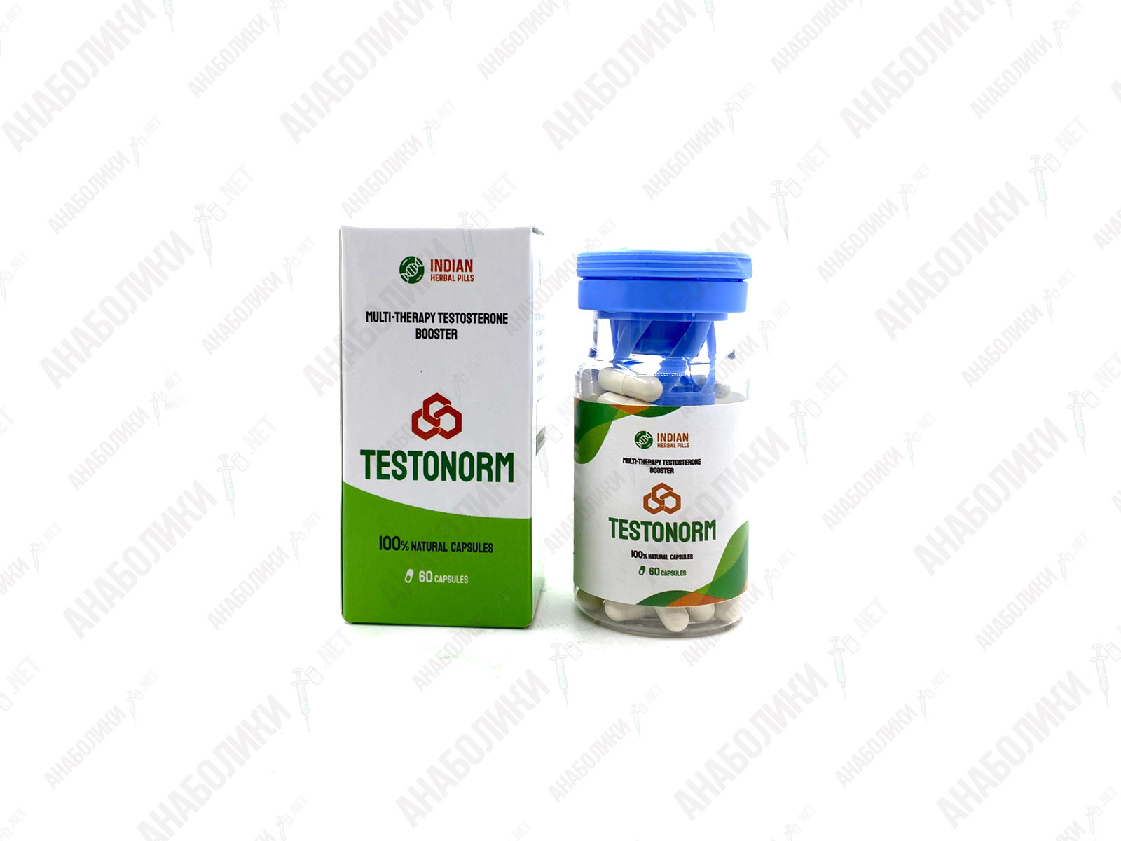 TESTONORM 60caps 50mg/cap INDIAN HERBAL PILLS