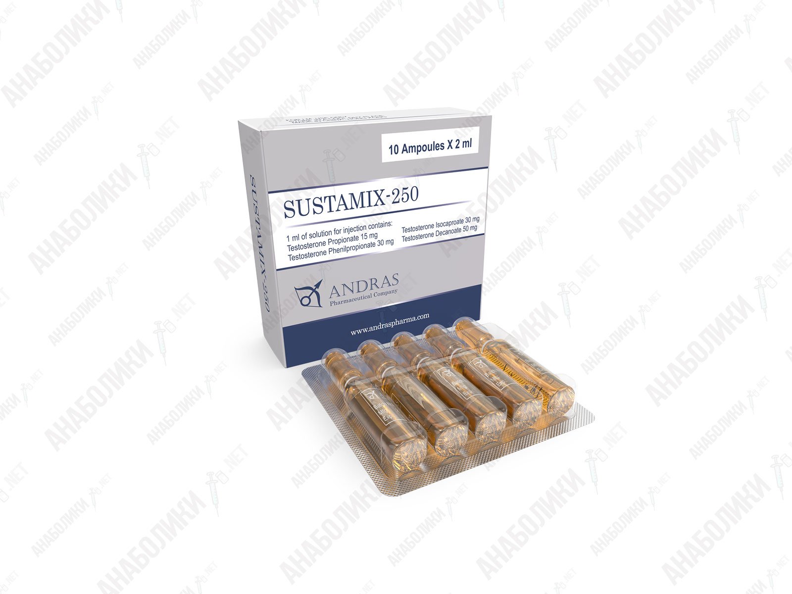 СУСТАНОН 1ml 250mg/ml ANDRAS