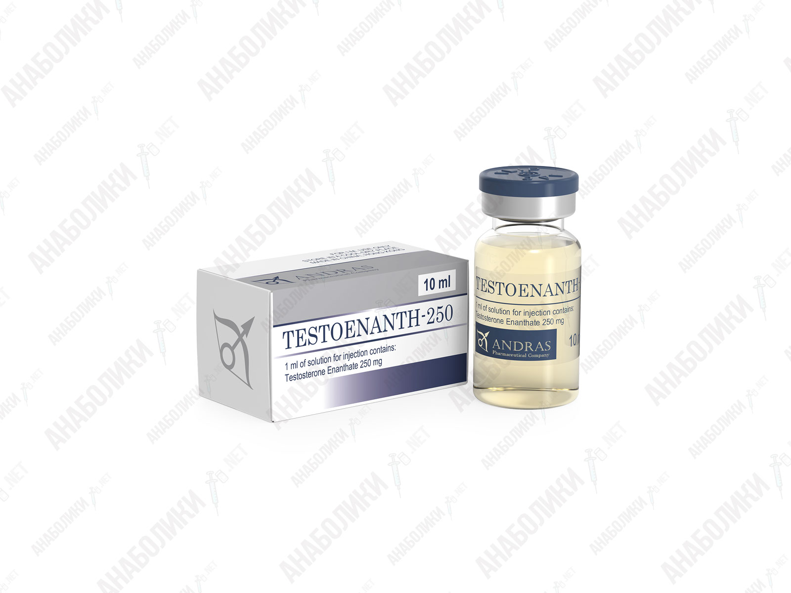 ТЕСТОСТЕРОН ЭНАНТАТ 10ml 250mg/ml ANDRAS