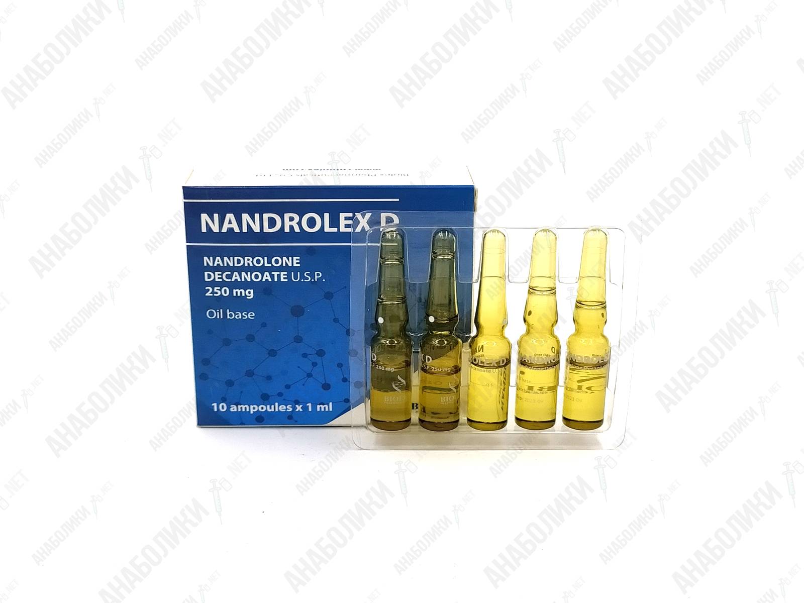 НАНДРОЛОНА ДЕКАНОАТ 1ml 250mg/ml BIOLEX