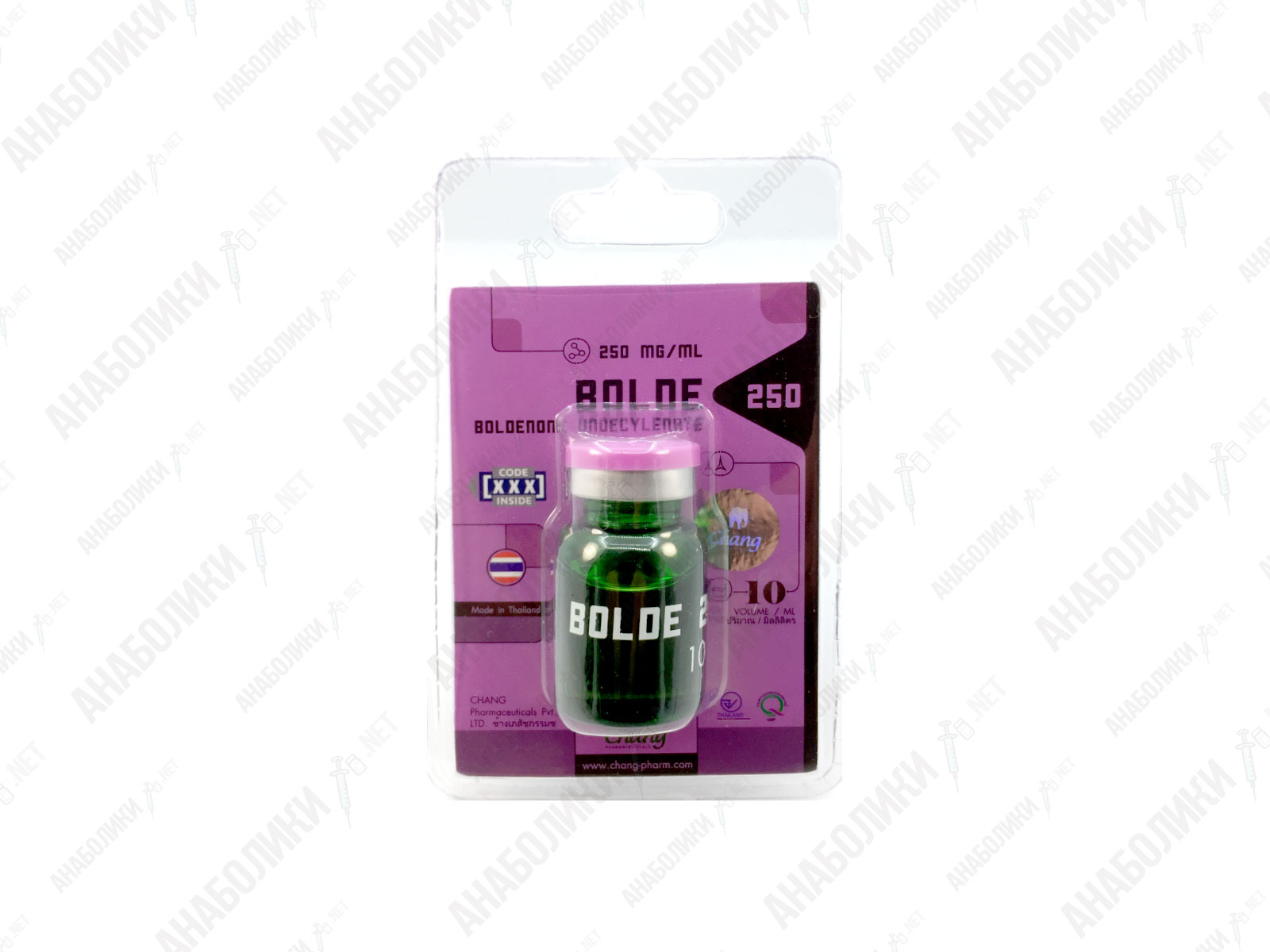 BOLDE 10ml 250mg/ml CHANG PHARM