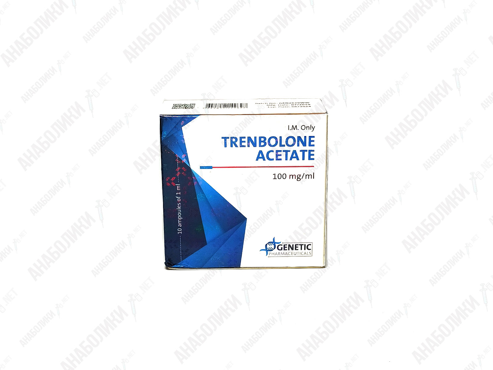 ТРЕНБОЛОН АЦЕТАТ 1ml 100mg/ml GENETIC