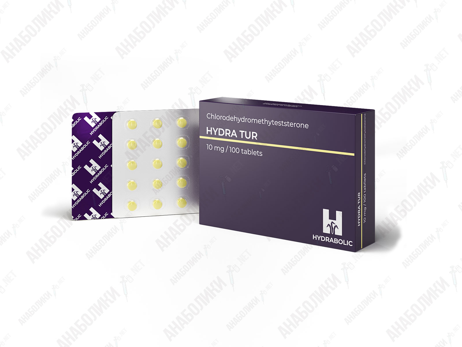Turinabol 100tab 10mg/1tab HYDRA