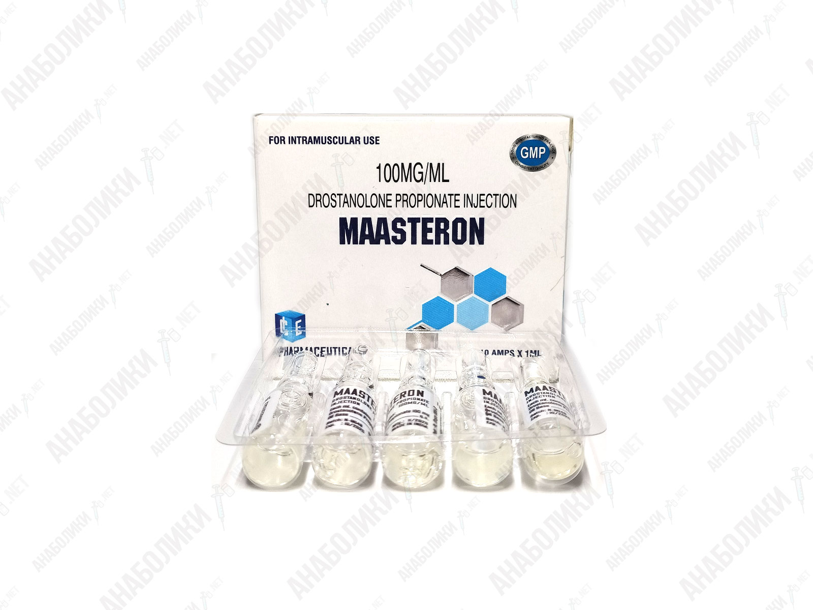 МАСТЕРОН 1ml 100mg/ml ICE Pharmaceutical