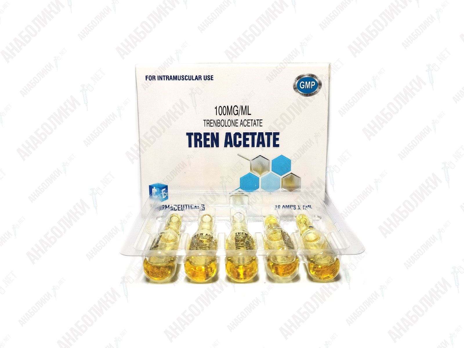 ТРЕНБОЛОН АЦЕТАТ 1ml 100mg/ml ICE Pharmaceutical