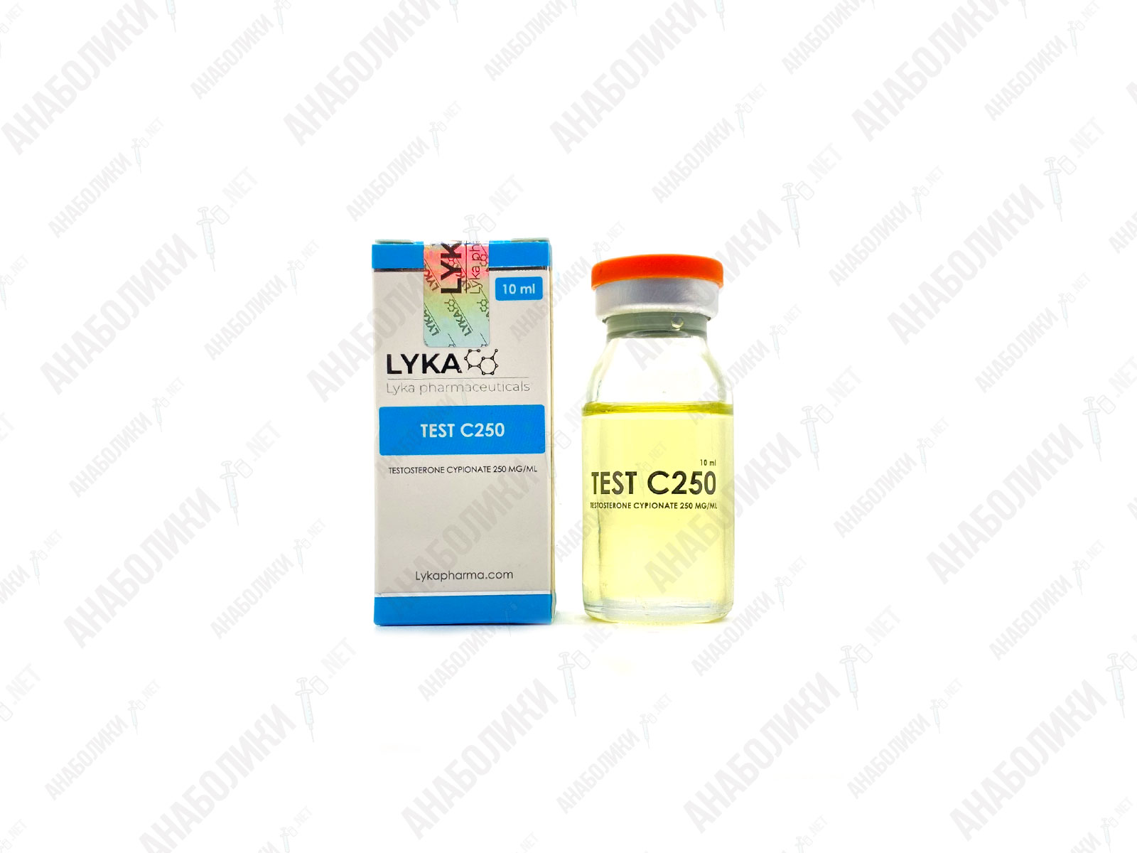 ТЕСТОСТЕРОН ЦИПИОНАТ 10ml 250mg/ml LYKA PHARMA