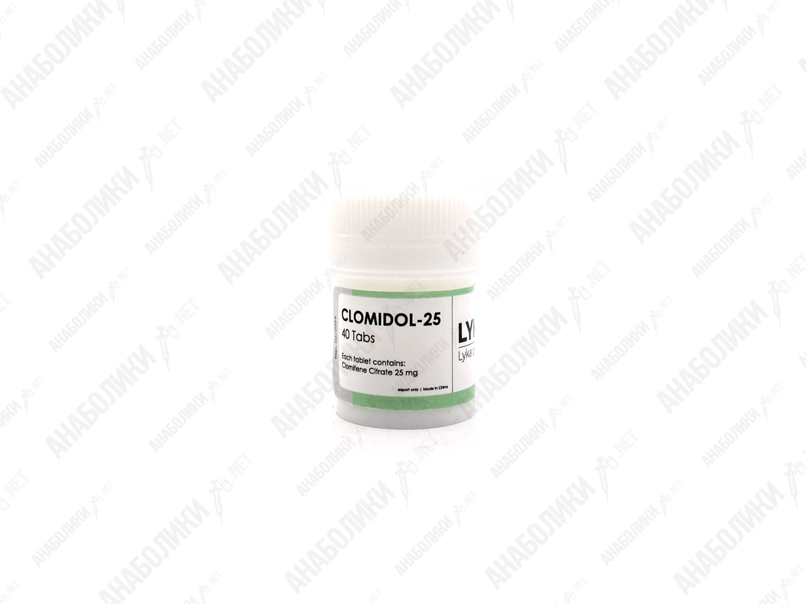 КЛОМИД 40tab 25mg/tab LYKA PHARMA