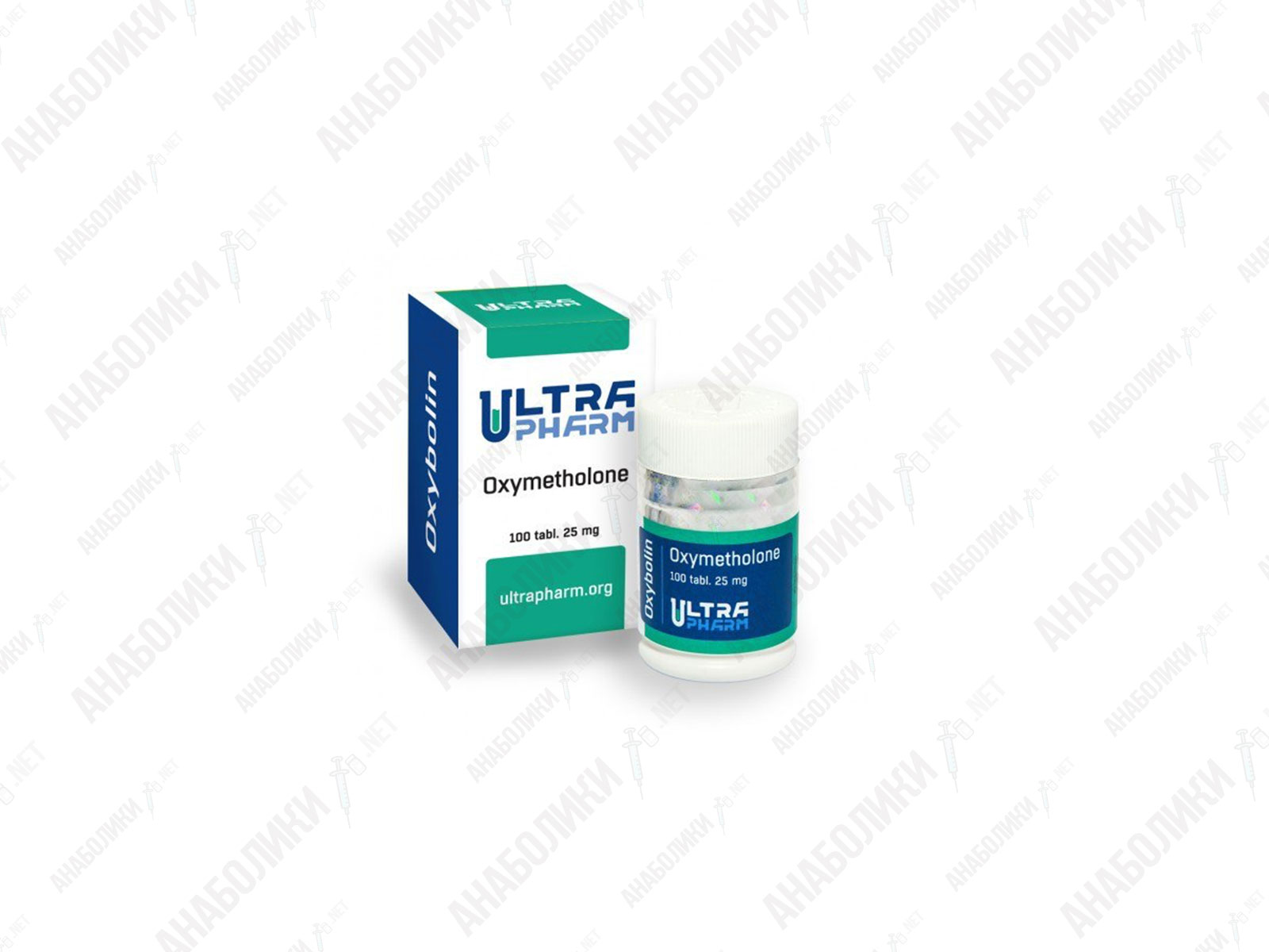 ОКСИМЕТОЛОН 100tab 25mg/tab ULTRAPHARM