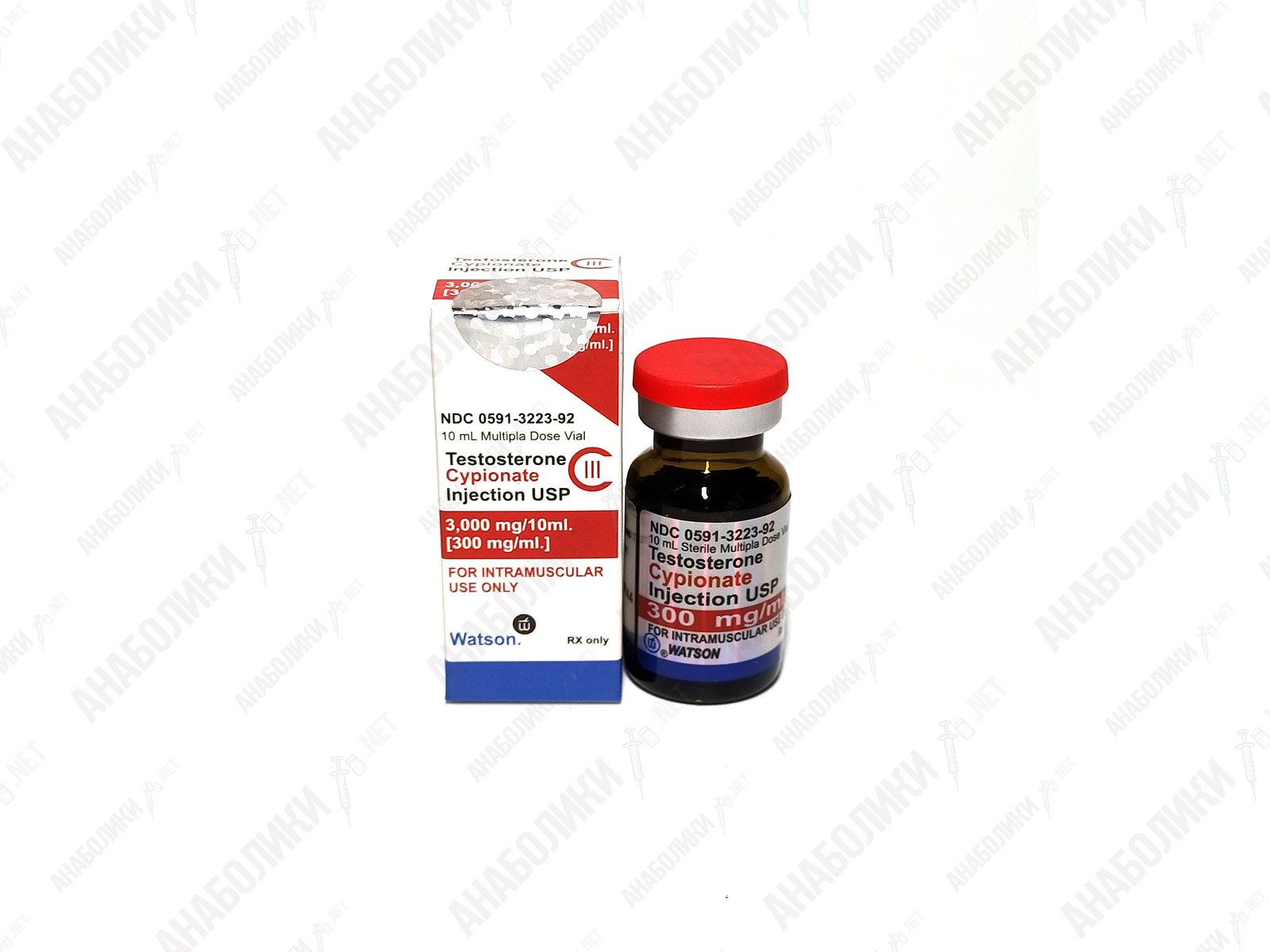 TESTOSTERONE CYPIONATE 10ml 300mg/ml WATSON